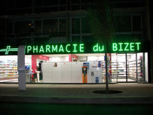 Atelier-Enseignes-Lettres-lumineuses-leds-Pharmacie-du-Bizet-Villeneuve-d-Ascq-59