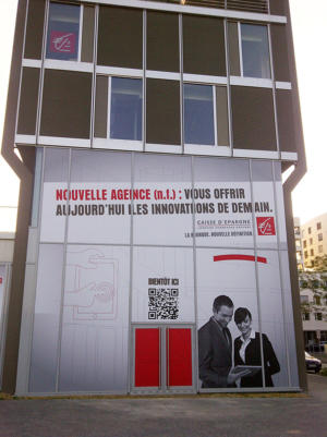 Atelier-Enseignes-Inscription-impression-numerique-Caisse-d-Epargne-Metz-La-Halle-Metz-57